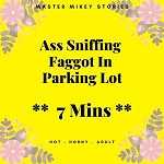 Ass Sniffing Faggot In Parking Lot