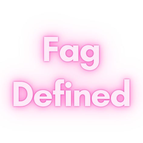 Fag Definition